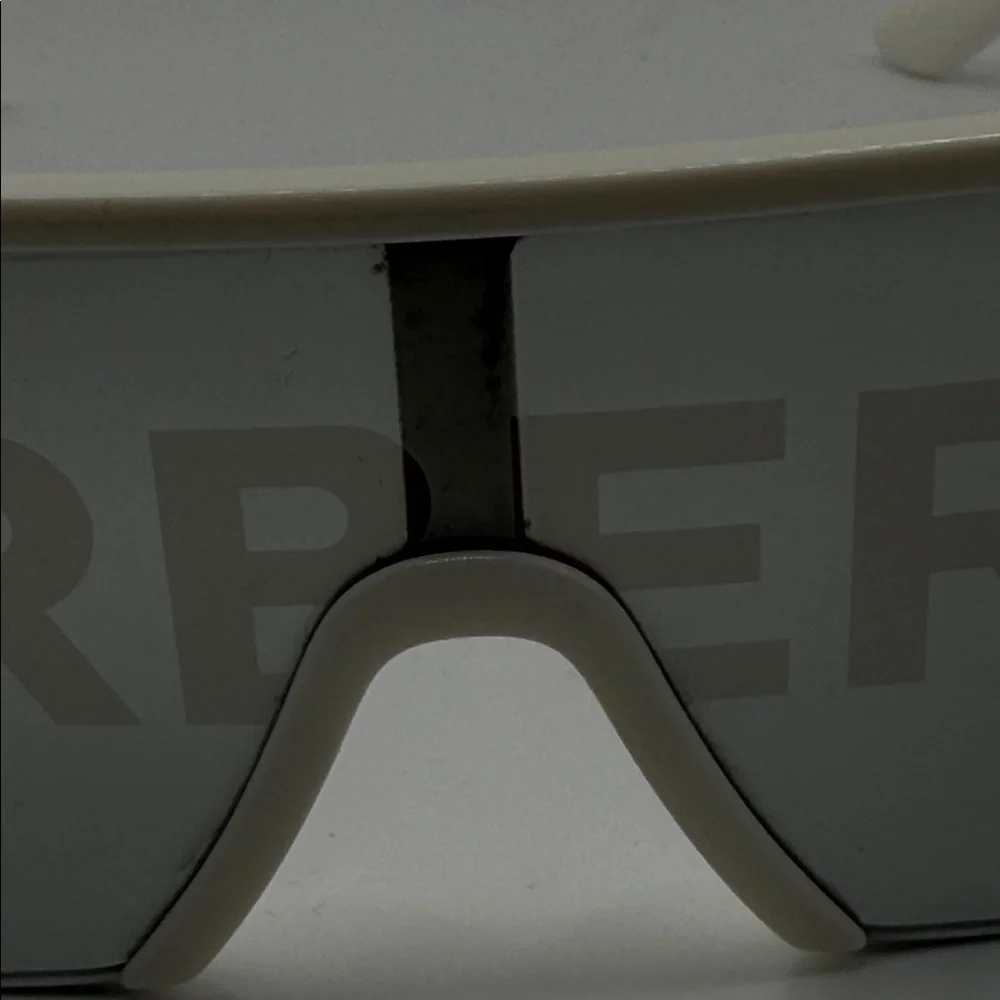 Burberry White and Silver Sunglasses B4291 No Case